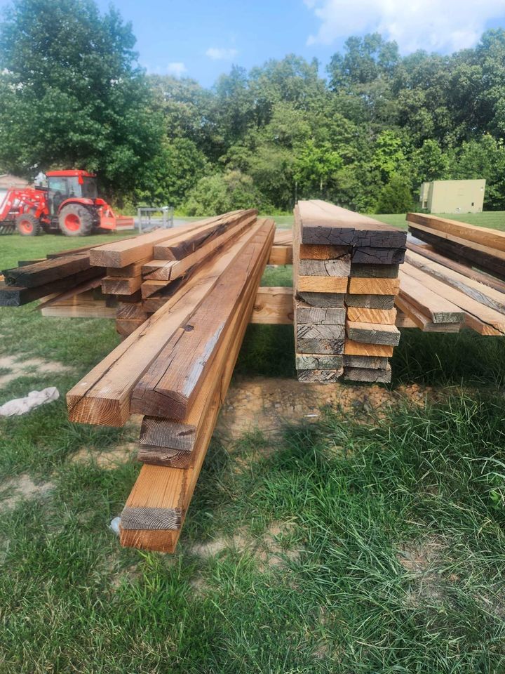 Lumber Milled from Utility Poles